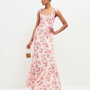 Reformation Jasen Dress floral rose